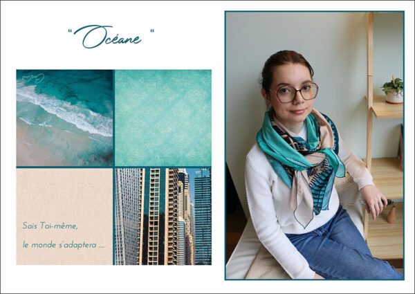 Foulard "Océane" – Image 3